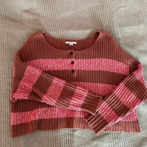 American Eagle knit cropped sweater